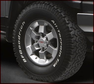 PT90435070 - : 2007-2014 Toyota FJ Cruiser - Wheel TRD Silver Alloy 6 Spoke 16x7.5 for Toyota: FJ Cruiser Image