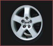 PTR173399501 - : TRD 18"x7.5" 5-Spoke Silver Painted Wheel for Toyota Image
