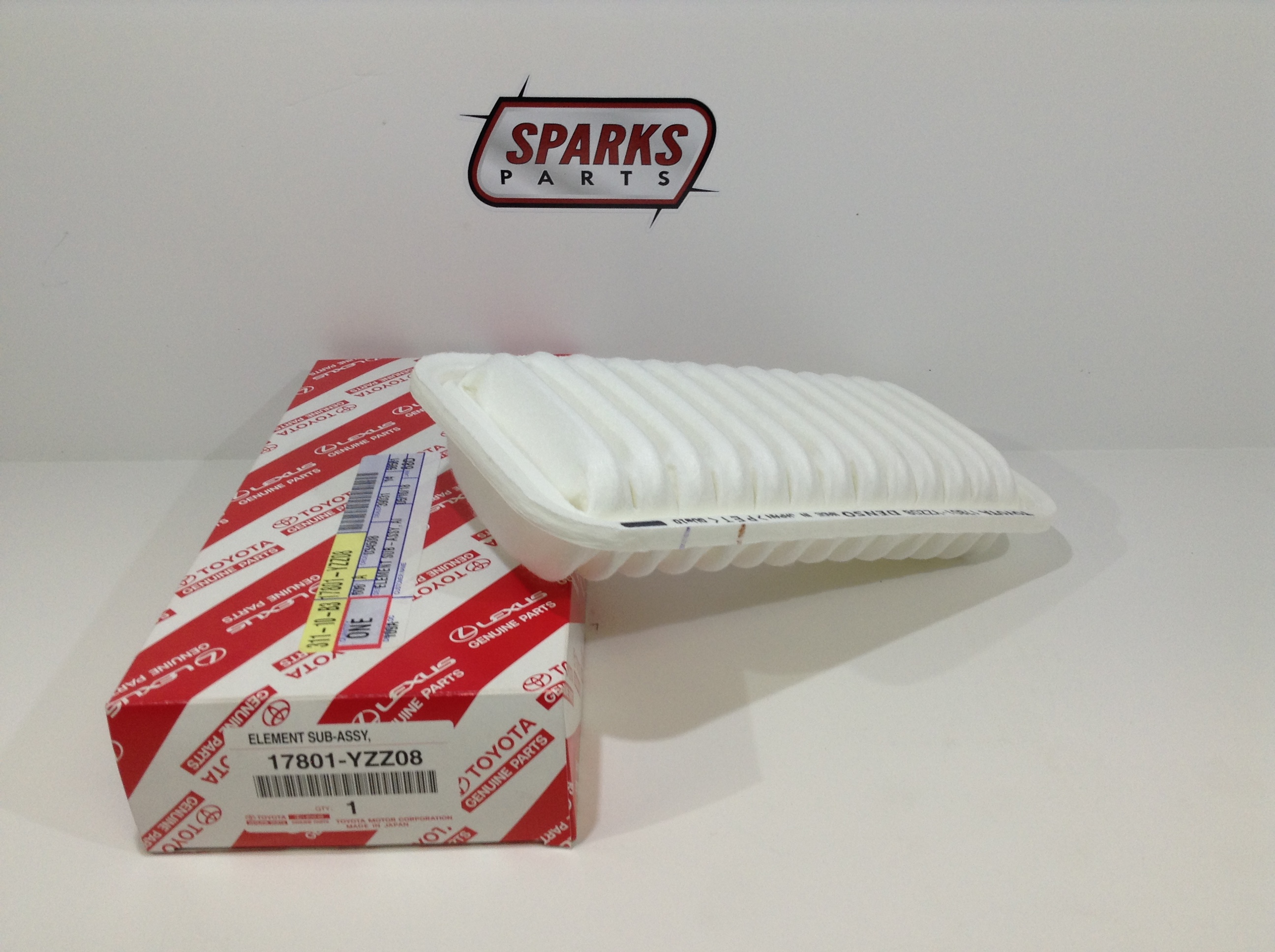 Genuine Toyota Air Filter 17801yzz08 | Sparks Parts