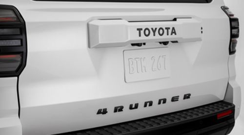 PT9488925302 - Exterior: Grab Handle Badge Inserts: Matte Black for Toyota Image