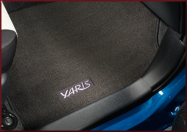 PT2065212420 - : 2012-2014 Toyota Yaris - Yaris Hb Floor Mats Black for Toyota: Yaris Image