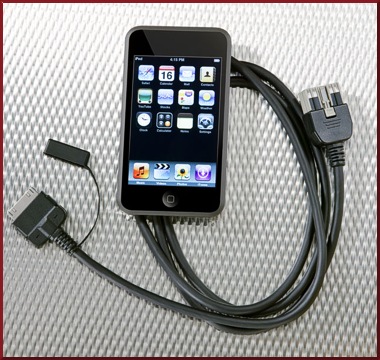 PT54500082 - Audio/Video: 2003-2014 Toyota - Ipod Interface for Toyota: 4Runner, Avalon, Camry, Corolla, FJ Cruiser, Highlander, Land Cruiser, Matrix, Prius, RAV4, Sequoia, Sienna, Tacoma, Tundra, Yaris Image