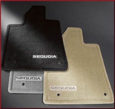 PT9260C08811 - : 2008-2017 Toyota Sequoia - Floor Mat Sequoia 3rd Row 8psgr Gray for Toyota: Sequoia Image