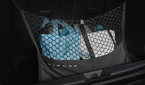 PT34708210 - Cargo Management: 2021-2024 Toyota Sienna - Cargo Net W/Pouch, Models W/3rd Row for Toyota: Sienna Image