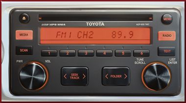 PT54652120 - : Yaris Base Audio for Toyota: Yaris Image