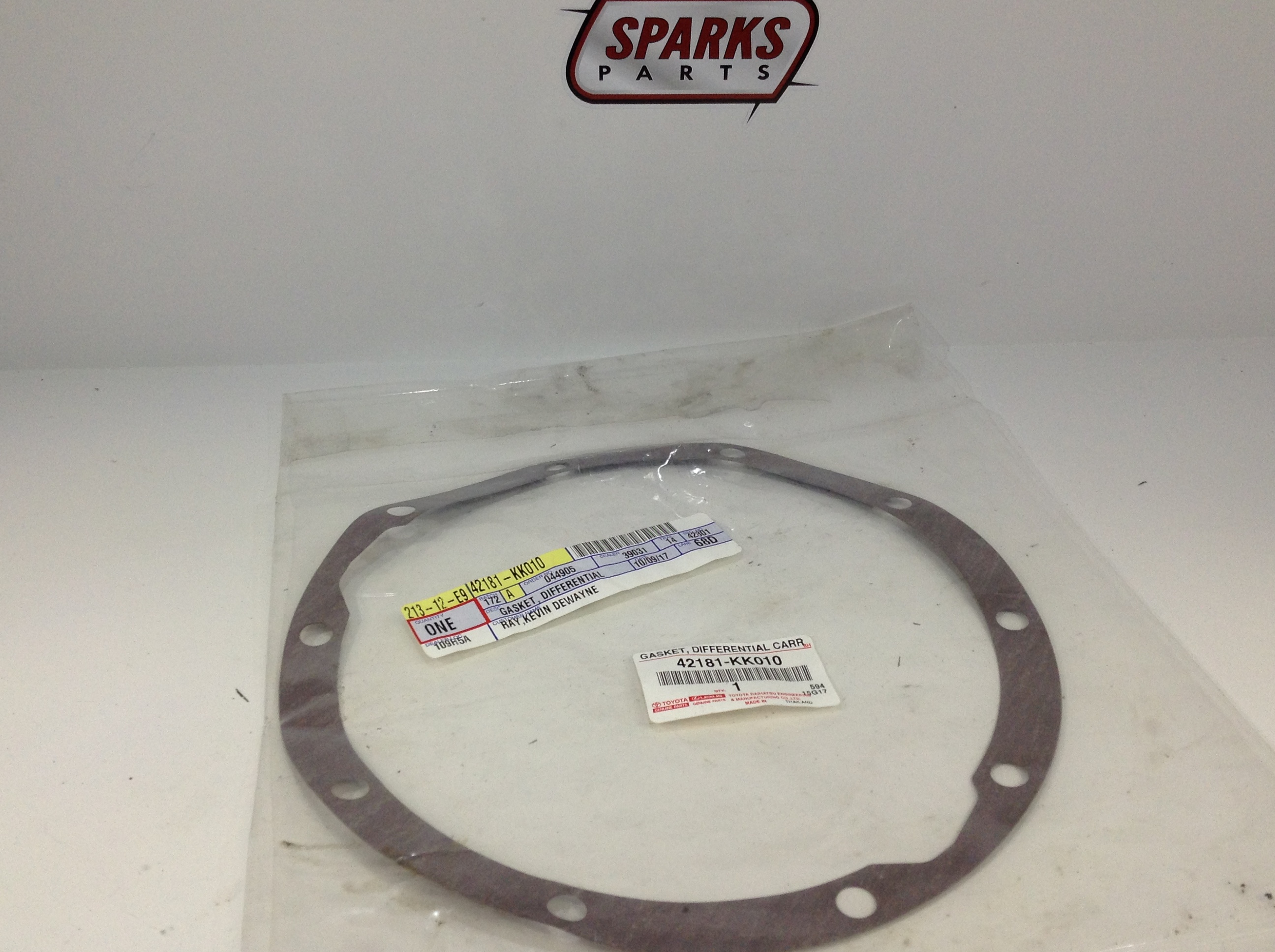 42181KK010 - Universals &amp; Rear Axle: Carrier Gasket for Toyota: Tacoma Image