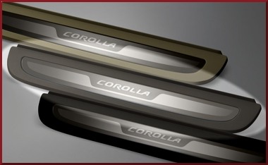 PT9220208001 - : 2003-2013 Toyota Corolla - Door Sill Enhancements, Corolla Logo for Toyota: Corolla Image