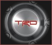 PTR4534071 - Serviceable Components: TRD Center Cap for 17" Forged Aluminum Off-Road Wheel for Toyota: 4Runner, Land Cruiser, Sequoia, Tundra Image