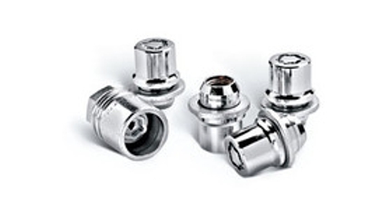 27600900 - : 2005-2026 Toyota Wheel Key Locks - Clear Chrome Finish, Steel for Scion: tC | Toyota: Corolla Image