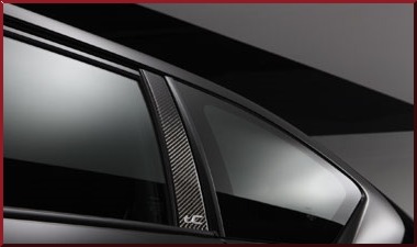 PT10A21111 - : 2011-2016 Scion tC - Applique - B-Pillar - Carbon Fiber for Scion: tC Image