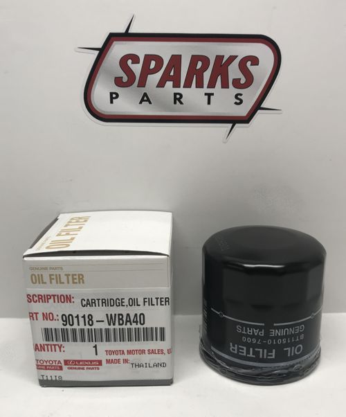90118WBA40 - : 2016-2020 Toyota - Oil Filter for Scion: iA | Toyota: Yaris, Yaris iA Image