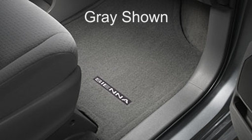 PT2060817041 - Interior: 2014-2020 Toyota Sienna - Sienna Floor Mats Bisque 7P for Toyota: Sienna Image