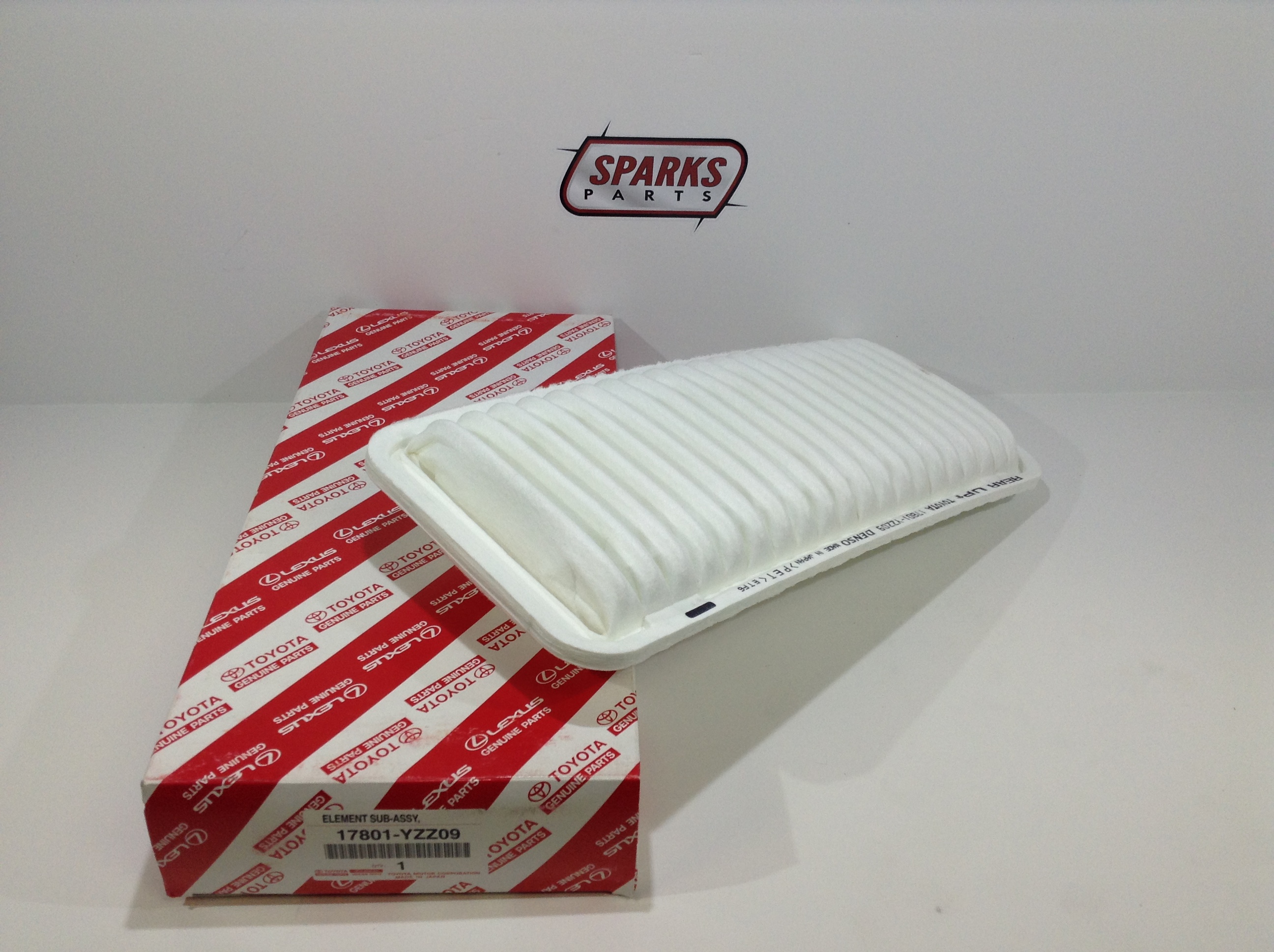 Genuine Toyota Air Filter 17801yzz09 | Sparks Parts