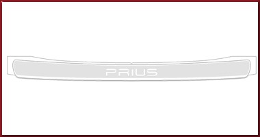 PT74747160 - : 2016-2018 Toyota Prius - Bumper Applique, Rear for Toyota: Prius Image