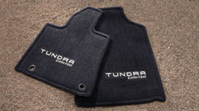 PT2063414520 - Interior: 2016-2021 Toyota Tundra - Floor Mats, Carpet, Set Of Three, Black for Toyota: Tundra Image