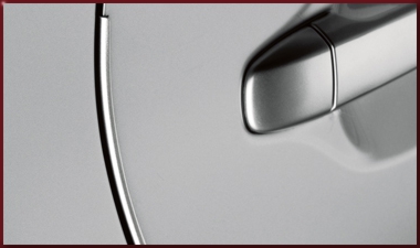 PT9360T13021 - : 2015 Toyota Venza - Door Edge Guards, Celestial Silver Metallic for Toyota: Venza Image