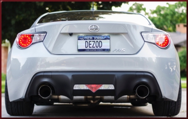DZC11706 - : Dual Cat-Back Exhaust - FREE SHIPPING for Dezod Image