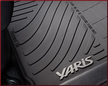 PT9085217102 - : 2015-2018 Toyota Yaris - Yaris All Weather Mats Tub Style for Toyota: Yaris Image
