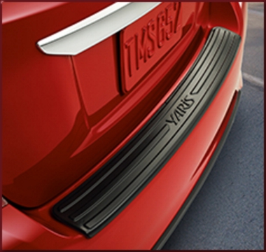 PT27852121 - : 2012-2014 Toyota Yaris - Bumper Protector, Rear (Sport Fascia) for Toyota: Yaris Image