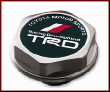 PTR041210802 - Serviceable Components: 2005-2024 Toyota TRD Forged Billet Aluminum High Performance Genuine Toyota Oil Cap for Scion: xB, xD | Toyota: 4Runner, Avalon, Camry, Celica, Corolla, Echo, FJ Cruiser, Highlander, Land Cruiser, Matrix, MR2 Spyder, Prius, RAV4, Sequoia, Sienna, Solara, Tacoma, Tundra, Yaris Image