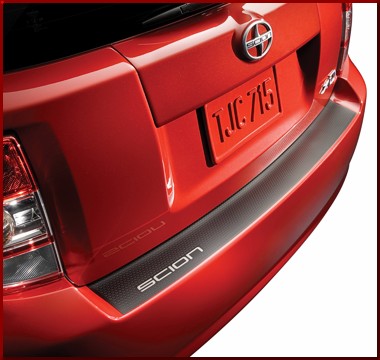 PT74752081 - : 2008-2014 Scion xD - Rear Bumper Protector for Scion: xD Image