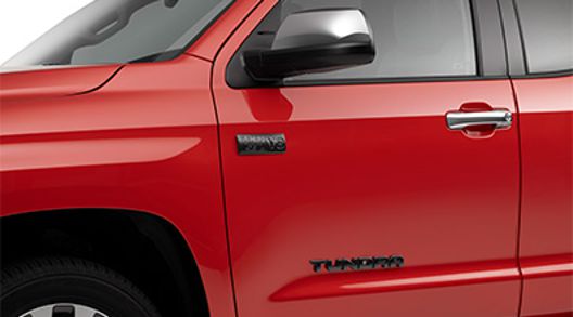 PT9483418102 - Exterior: 2018-2021 Toyota Exterior Emblem Overlays Black Tundra for Toyota: Tundra Image