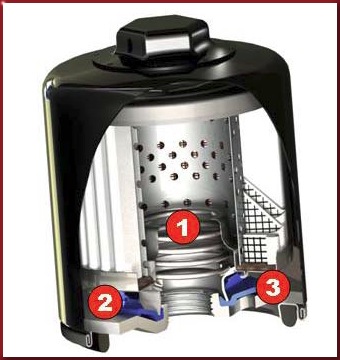 PTR4300080 - Serviceable Components: TRD High Performance Oil Filter for Toyota: 4Runner, Camry, Highlander, Sienna, Solara, Tacoma, Tundra Image