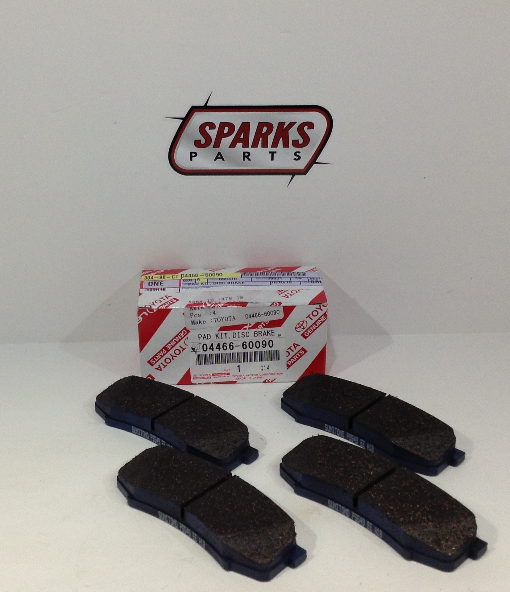 446660090 - Brakes: Brake Pads for Toyota: 4Runner, FJ Cruiser Image