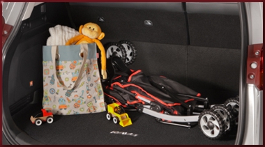 PT2064213120 - : 2013-2018 Toyota Rear Carpet Cargo Area Mat Black RAV4 for Toyota: RAV4 Image