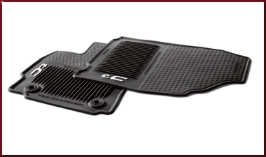 PT2062114520 - : 2014-2016 Scion Front &amp; Rear All Weather Floor Mats Black tC for Scion: tC Image