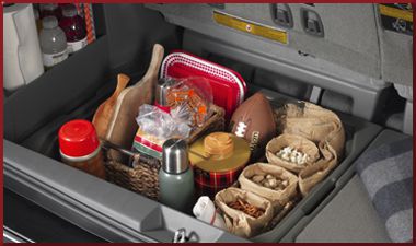 PT9240815011 - : 2015-2020 Toyota Sienna - Cargo Organizer for Toyota: Sienna Image