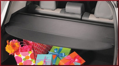 AUXMART Cargo Cover Fits For 2006 2007 2008 2009 2010 2011 2012 Toyota Rav4 Trunk Cover Anti-Theft Retractable Security Shielding Shade Black - View #4