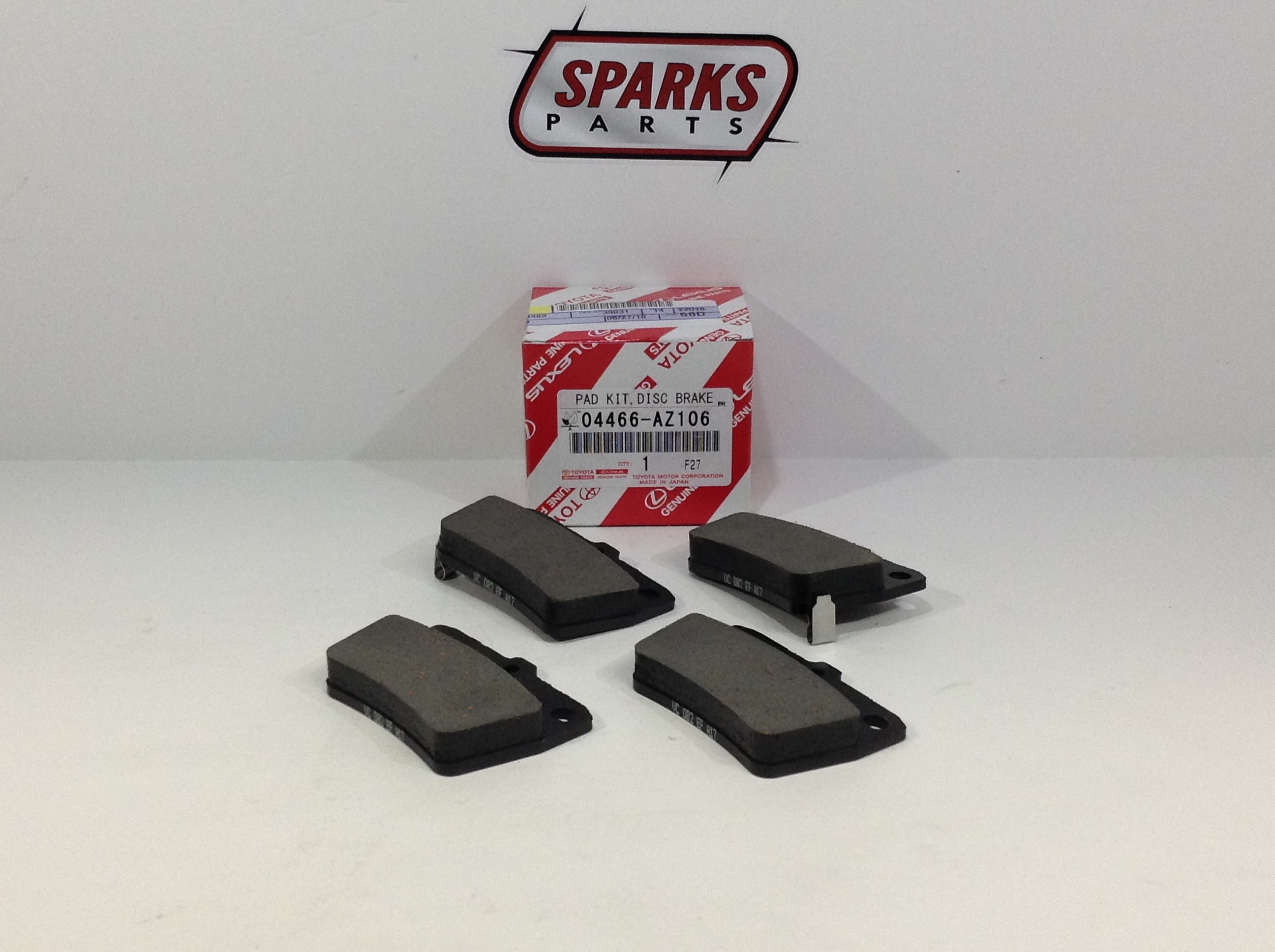 4466AZ106 - : Rear Brake Pad for Toyota Image