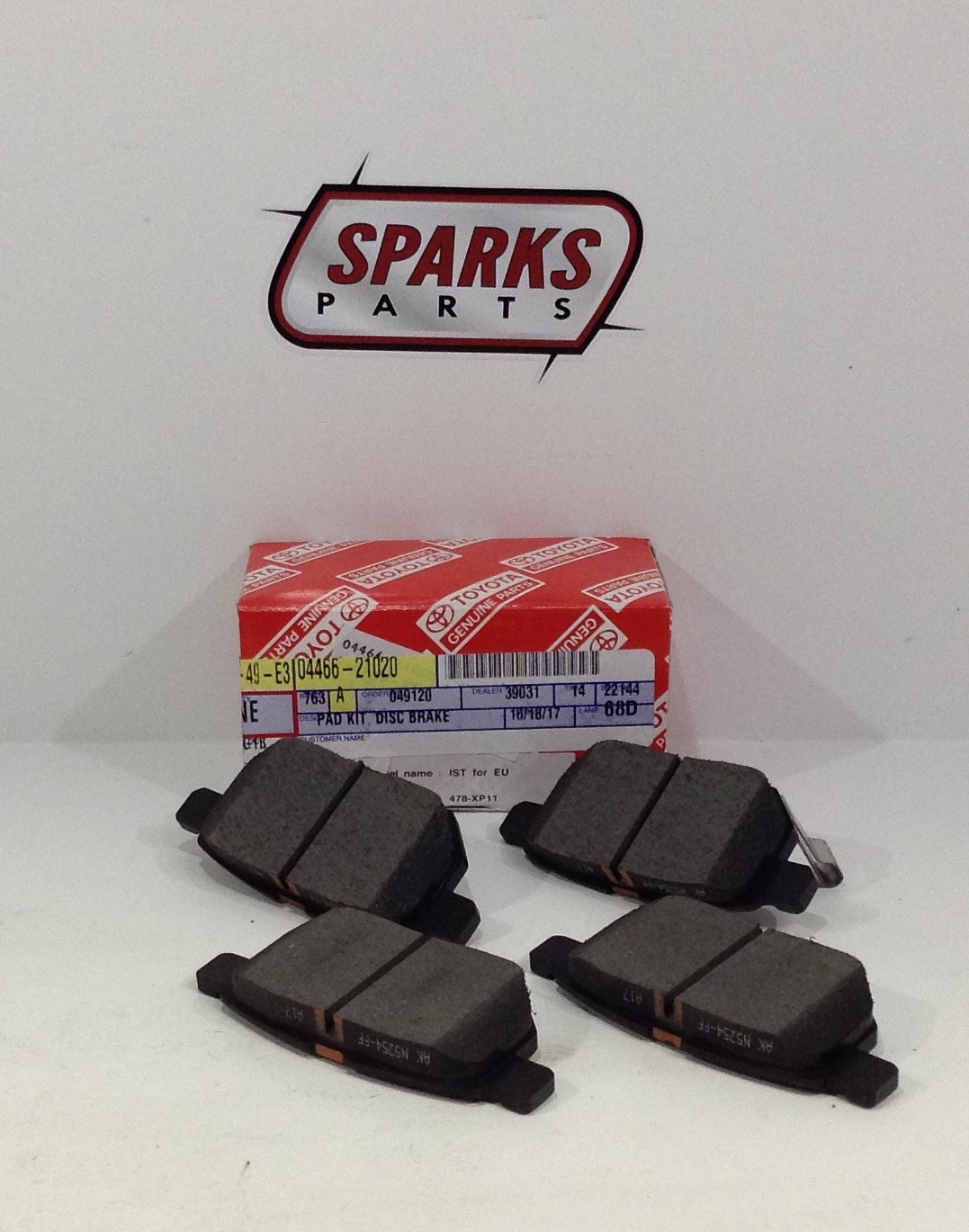 446676012 - Brakes: Brake Pads for Scion: iM, tC | Toyota: Corolla iM, Prius Image