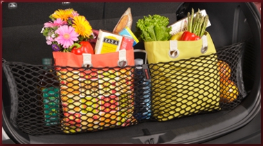 PT34742130 - : 2014-2018 Toyota Rear Hideaway Cargo Net Envelope Style Black RAV4 for Toyota: RAV4 Image