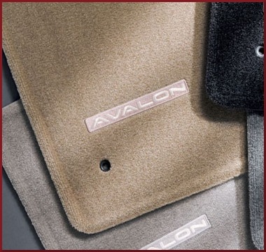 PT2060709002 - : 2007-2012 Toyota Avalon - Floor Mats, Carpet, Avalon Logo, Set Of Four for Toyota: Avalon Image