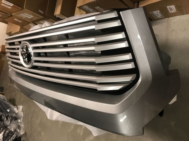 Chrome Front Center Upper Grille For 2014-2021 Toyota Tundra – Platinum Style, Direct Fit, Trendgear Auto Parts
