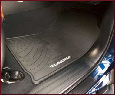 PT9083412120 - : 2012-2013 Toyota Tundra - Tundra All Weather Mats 4PC Black for Toyota: Tundra Image