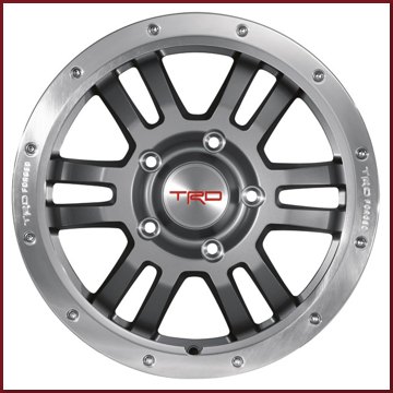 PTR4534120 - Wheels: 17" Rock Warrior Wheel for Toyota: Land Cruiser, Sequoia, Tundra Image