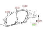 6160212C31 - Body: Quarter Panel for Toyota: Corolla Image