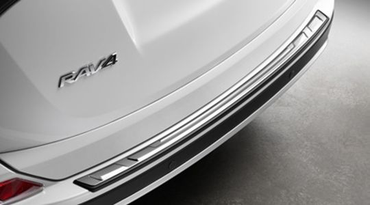 PU06042016P1 - : 2016-2018 Toyota Rear Bumper Protector Plate RAV4 for Toyota: RAV4 Image