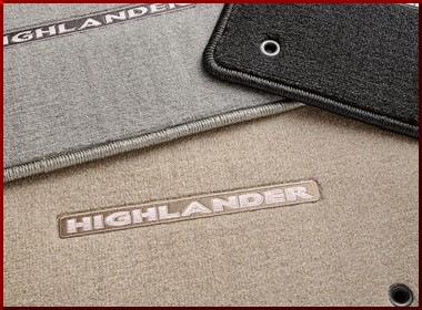 PT9194808141 - : Carpeted Floor Mats - 3-Piece (Sand Beige Hybrid Only) for Toyota: Highlander Image