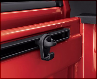 PT27800160 - Cargo Management: 2016-2026 Toyota Mini Bed Tie Downs Strap w/ Hooks Tacoma Tundra for Toyota: Tacoma, Tundra Image