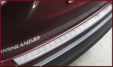 PU06048214P1 - Body: Bumper Protector, Rear for Toyota: Highlander Image