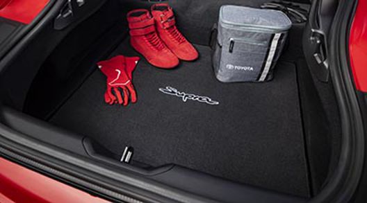 PT919C120020 - Cargo Management: Carpeted Cargo Mat, Black for Toyota: GR Supra Image