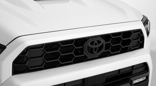 PT9483524502 - Exterior: Toyota Logo Badge Overlay: Matte Black for Toyota Image