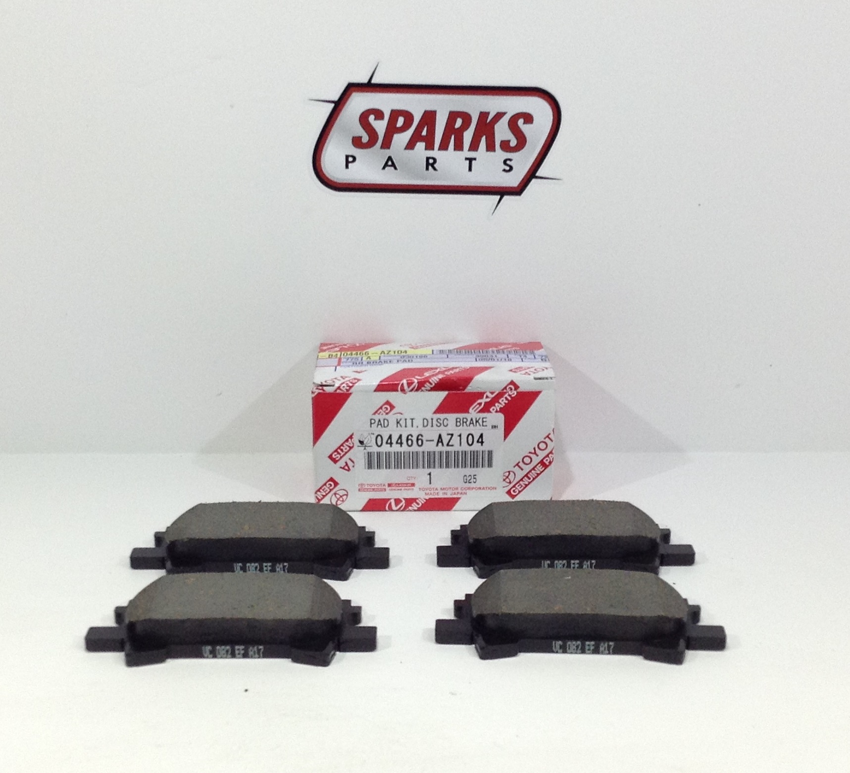 4466AZ204 - : Rear Brake Pad for Toyota Image