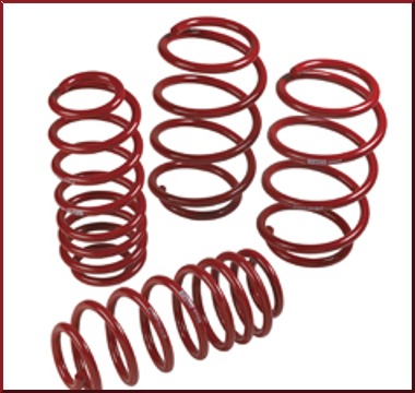PTR1121100 - : 2011-2015 Scion tC - Suspension, Lowering Spring - Red for Scion: tC Image