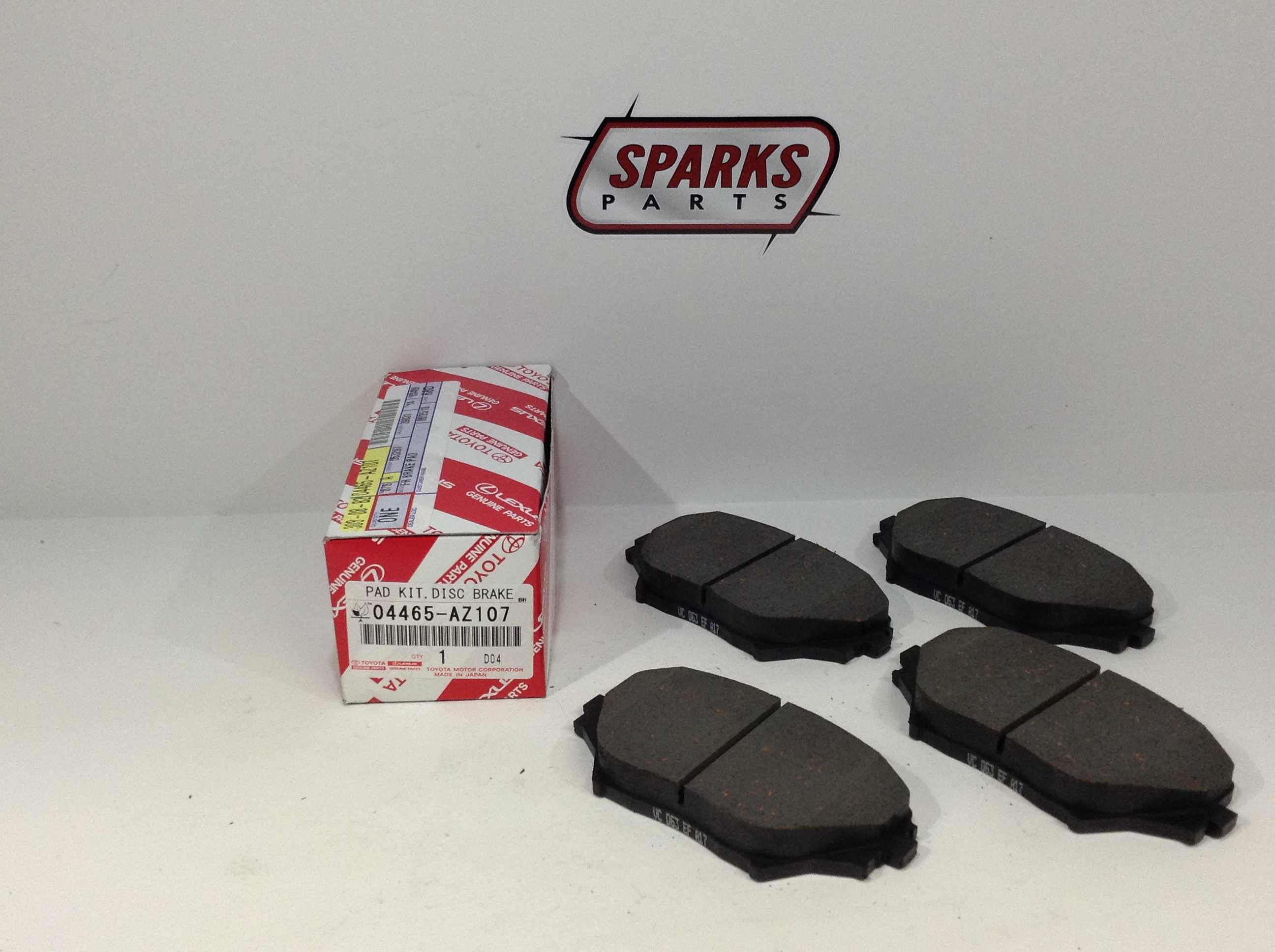 4465AZ207 - : Front Brake Pad for Toyota Image