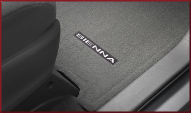 PT2060817911 - Interior: 2015-2021 Toyota Sienna - Sienna Floor Mats Grt 8P Fc for Toyota: Sienna Image